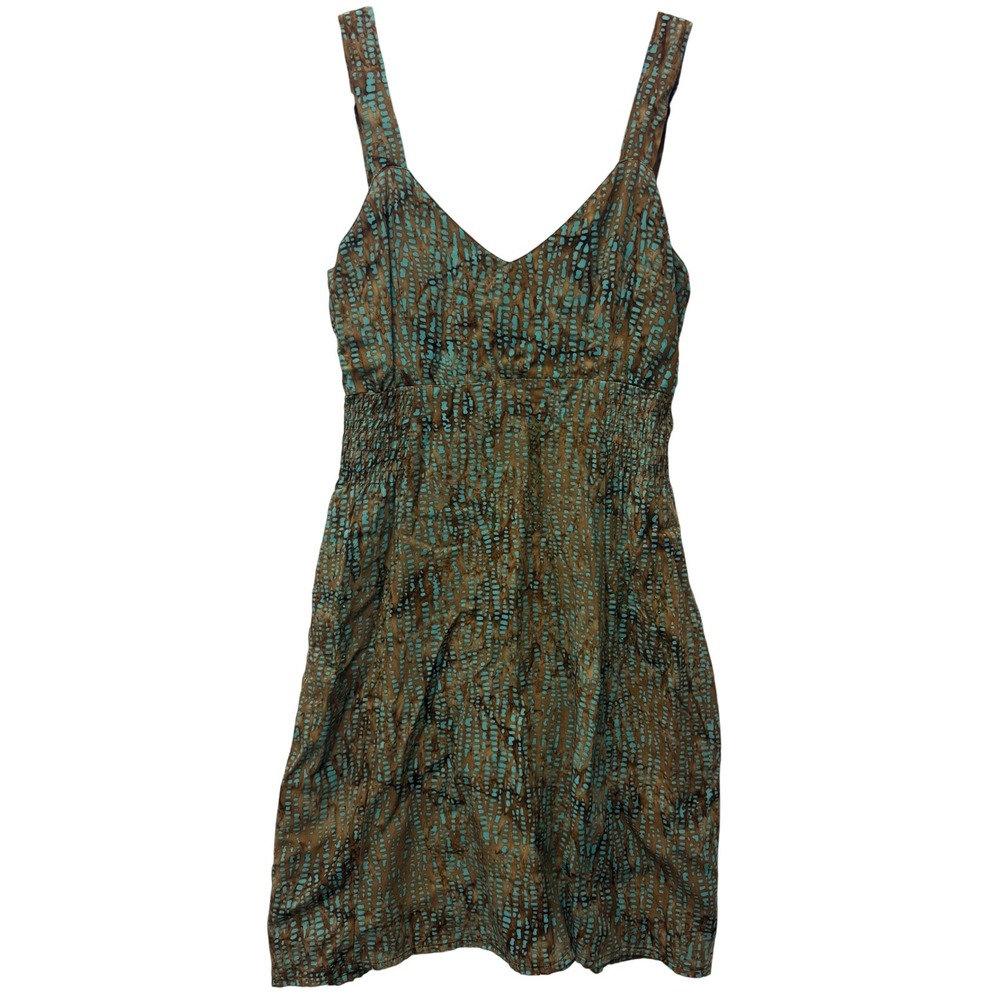 Bali Batik Hand-Painted Sundress Size‎ Small – Artisan Resort Wear Summer Dress